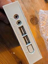 Front IO Blende Panel 2x USB