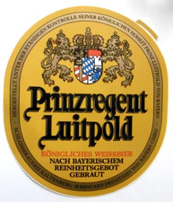 Werbe-Aufkleber Prinzregent