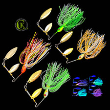 4x 17g Spinnerbait Chatterbait