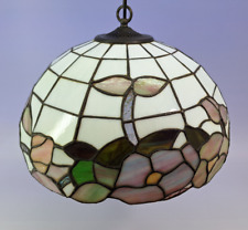Tiffany Stil Deckenlampe Lampe Bleiglas Buntglas