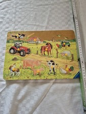 Holz Puzzle Bauernhof