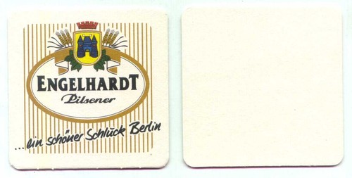 Very nice beer mat engelhardt - very,