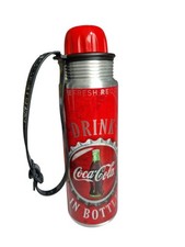 Coca-Cola Elite Trinkflasche Alu 50 CL mit Schraubdeckel Autogrill Bottle