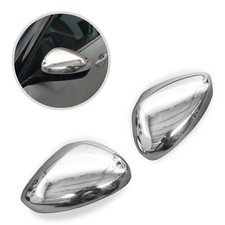 für Citroen C4 2010-2018 Seitenspiegel Spiegelabdeckungen Chrom Edelstahl