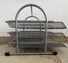 A4-Dokumentenablage 3 Schubladen Metall Briefablage Papierablage Büro Organizer