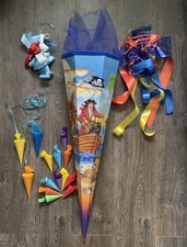 Schultüte „Pirat“ 85 cm mit Schultütenschleife wie neu