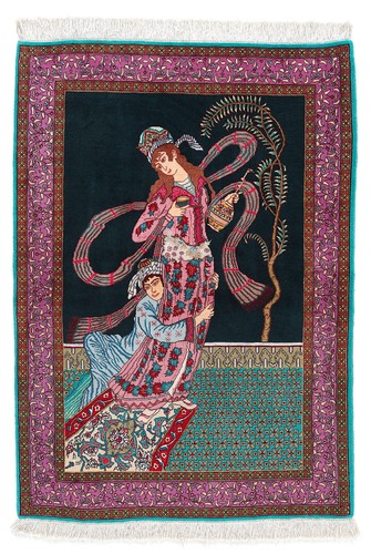 Wunderschöner tabriz mit - wunderschöner,