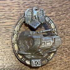 Orden Wk2 Panzerkampfabzeichen entnazifiziert.    WK155