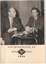 Photo Postcard Men In Memory