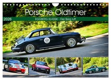 Porsche Oldtimer - EGGBERG KLASSIK - Der Berg ruft (Wandkalender 2026 DIN A4 que