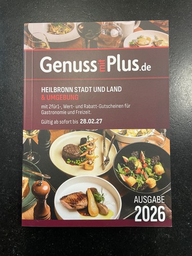 Gutscheinbuch genuss mit - gutscheinbuch,