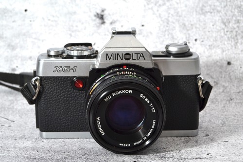 Minolta chrome mit md 50 - minolta, xg-1