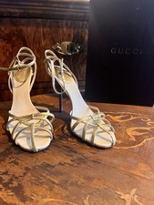 Gucci High Heels Luxus Gold 39