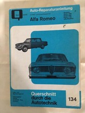 Original Bucheli Nr.134 Reparaturanleitung Alfa Romeo Giulietta/Giulia 