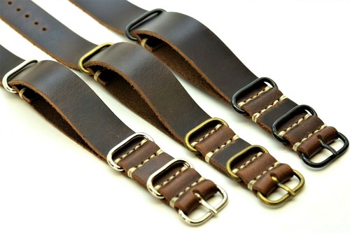 Military strap leder armband - strap,,