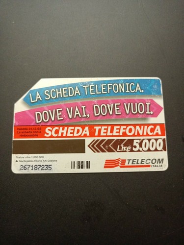 Alte telefonkarte italien - telefonkarte,