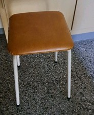 DDR Hocker ,kunstleder, Stahl