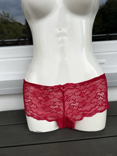 Damen slip panty - panty, rot