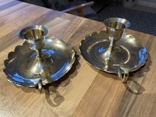 Vintage Messing Kammerleuchter