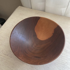 Handgefertigte Holz Schale