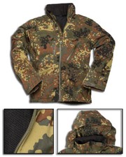 Softshell Jacke SCU 14 flecktarn, Einsatzjacke Outdoor    -NEU-
