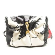 48. Garavani  Valentino Bloomy Bag Tasche Messenger Leder NP 5220 Dollar schwarz