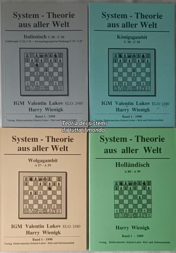 Lot schachbücher system - schachbücher, "system