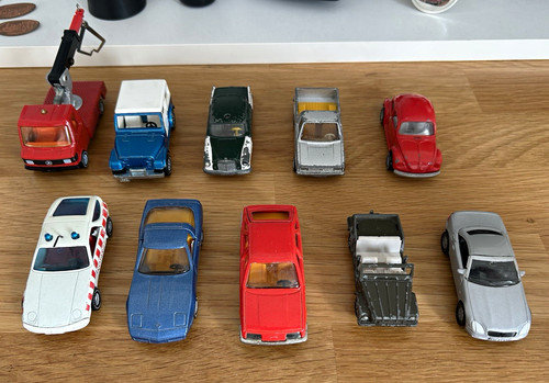 Siku modellauto konvolut - modellauto, 10x