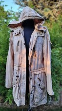 Khujo * Stylischer Parka * Mantel * Übergangsjacke * Sandfarben * Größe L * Topp