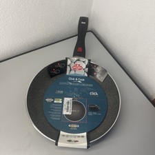 BALLARINI Click & Cook Bratpfanne 28 cm Steinoptik Grau