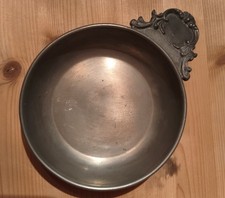 Schale aus Zinn Durchmesser