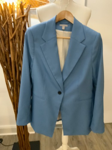 Blazer jacke hellblau gr - h+m,