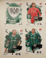Match Attax  Bundesliga 25/26 Alle 3 Basis- + Clubkarte Preußen Münster