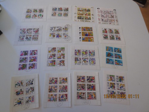 Briefmarken sammlung der - der, 16