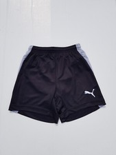 Puma Kinder kurze Sporthose Trainingshose Hose schwarz 116 128 140 152 164 176 N