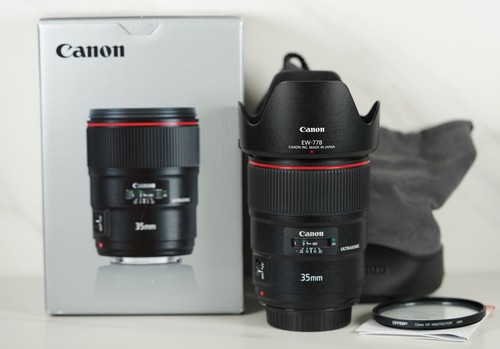 Canon 35mm l ii - f/1.4, usm