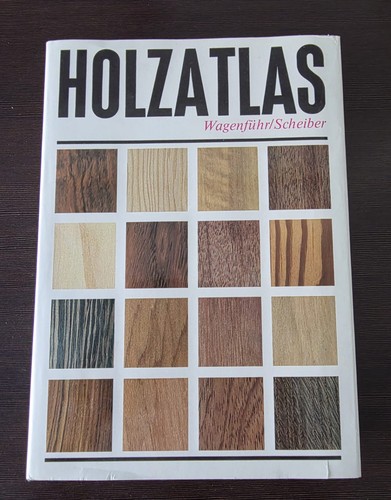 Holzatlas rudi wagenführ - holzatlas,