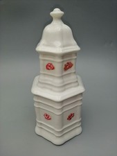 Kachelofen Miniatur  aus Porzellan 17,5 cm hoch 1:12 für die Puppenstube