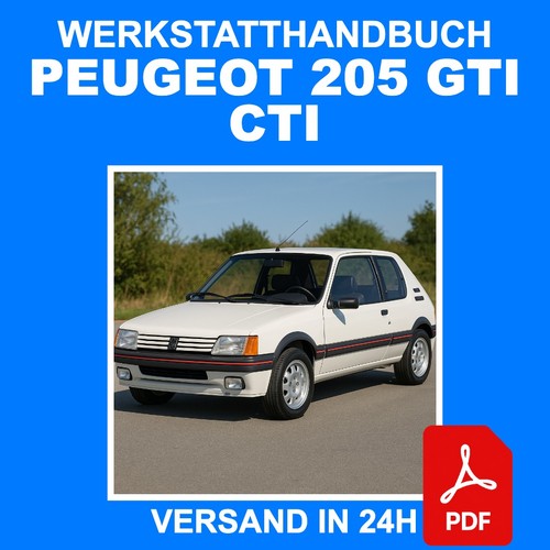 Werkstatthandbuch peugeot 205 - werkstatthandbuch,
