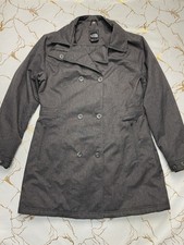 THE NORTH FACE Damen Mantel grau Knopfleiste zweireihig Mantel XL