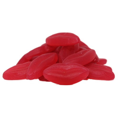 Fruchtgummi rote lippen - rote,