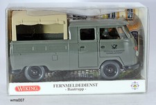 Wiking 1:40 PMS 83-18 VW T1 Bulli DoKa Fernmeldedienst Bautrupp OVP ladenneu#RK5