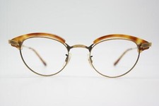 Vintage Brille Oliver Peoples KATHERINE Braun Messing Oval Brillengestell