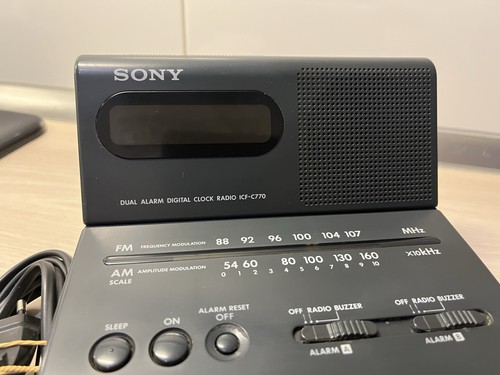 Sony icf c770 radiowecker - sony, icf-c770