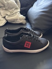 HUGO BOSS Schnürsneaker Damen Sneaker Gr. DE 39 dunkelblau Casual-Look