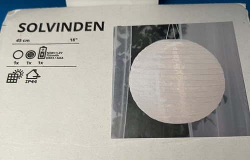 Ikea solvinden weiße - ikea, kugel