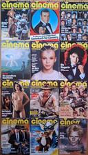 Cinema Heft 1 - 12 kompl. Jahrgang 1984 | Zeitschrift | Magazin | Film Kino