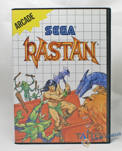 Rastan sega master system - rastan,