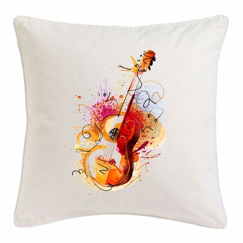 Kissenbezug 40x40cm gitarre - 40x40cm,