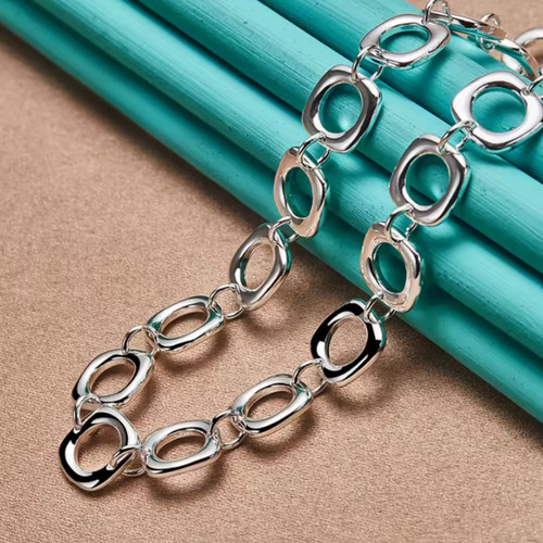 925 sterling silber quadrat - 925,